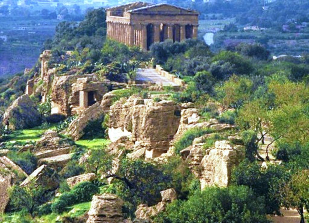 הוילה ליקאטה Castel Sant'Angelo Sea View מראה חיצוני תמונה